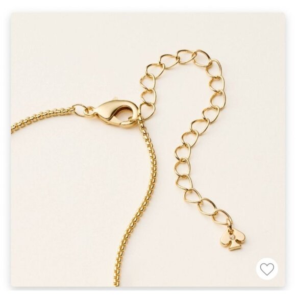 KATE SPADE X TARGET LUCKY BUBBLE‎ CHAIN NECKLACE NWT - Picture 5 of 5